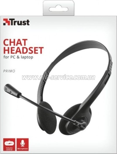  Trust Primo Chat 3.5mm BLACK (21665)