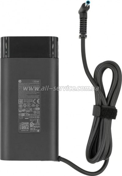 ���� ������� � �������� HP 200W 19.5V, 10.3A, 4.5/3.0 (pin inside) Oval-������ (TPN-DA23 / A40371)