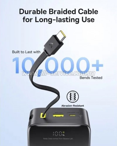 ������� ������������� Baseus EnerFill FC51 Bipow2 Pro 30000mAh PD 22.5W black (E0028100)
