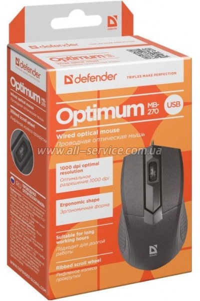����� Defender Optimum MB-270 Black (52270)