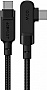 ���� ������ USB-C to USB-C 2.0m 5A 100W nylon C5-03 black Acefast (6974316281016)