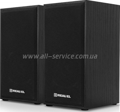   REAL-EL S-202 USB Black (EL121200019)