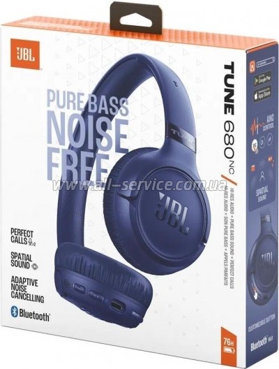 �������� JBL Tune 680 NC Blue (JBLT680NCBLU)