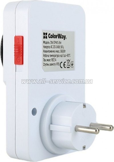 ������-������� ColorWay 16A 3680W 24H (CW-STM01-24H)