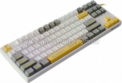  A4Tech Bloody S87 RGB BLMS TKL USB Energy White (4711421993708)