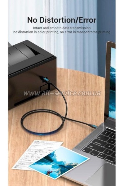    USB 2.0 CM/ BM 2.0m 2.4 480Mbps Vention (CQUBH)
