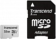 Карта памяти TRANSCEND microSDHC 300S 32GB UHS-I U1 + адаптер (TS32GUSD300S-A)