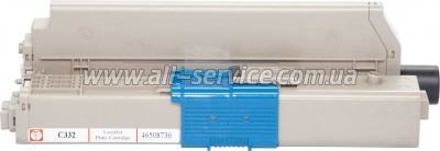 �����-�������� BASF OKI C332/ MC363 ������ 46508736 Black (BASF-KT-46508736)