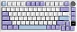  Ajazz AK820 Pro Flying Fish Switch Purple RGB USB/Wireless/Bluetooth UA Purple (AK820PRO-FF-PWB)