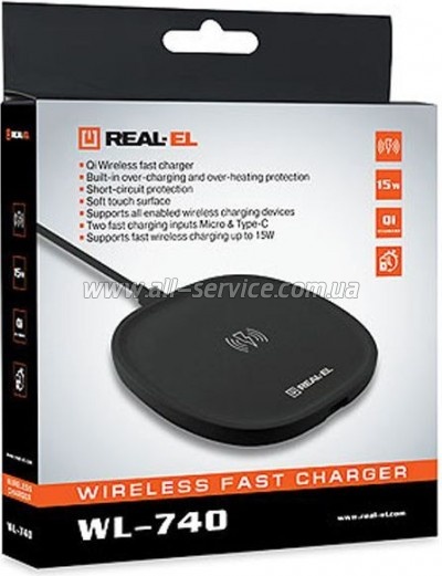 �������� ������� REAL-EL WL-740 black (EL123160019)