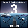 �������� ������� Vention 2xUSB-C PD65W + 1xUSB QC3.0 60W GaN white (FERW0-EU)