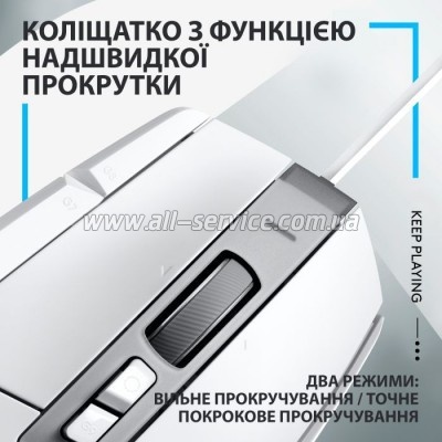  Logitech G502 X USB White (910-006146)