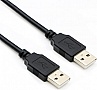���� ������ USB 2.0 AM/AM 1.0m black ColorWay (CW-CBUU071-BK)