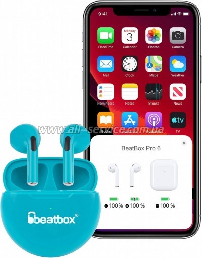 �������� BeatBox PODS PRO 6 Blue (bbppro6bl)