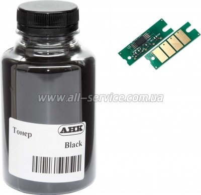 Тонер + чип АНК Ricoh Aficio SP 277 бутль 80г (3203196) Тонер + чип АНК Ricoh Aficio SP 277 бутль 80г (3203196)