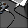 ���� ������ USB 3.1 AM to USB-C 0.25m 6.0A 66W Cafule Series Metal Black Baseus (CAKF000001)
