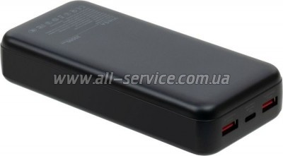   Vinga 20000 mAh 22.5W Display Black (VPBB2022)