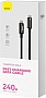 ���� ������ USB-C to USB-C 2.0m 240W Black Baseus (CAWJ040101)
