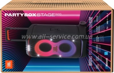   JBL PartyBox Stage 320 Black (JBLPBSTAGE320EP)