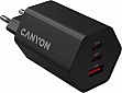 �������� ������� Canyon HEXAGON 65 GaN 65W 2xPD 1xQC EU Black (CND-CHAHEX65B)