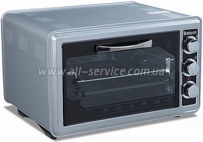 Электрическая печь Saturn ST-EC1075 Gray Электрическая печь Saturn ST-EC1075 Gray