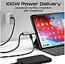 ���� ������ USB-C to USB-C 1.5m Promate (portlink-c3.black)