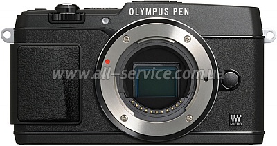 Зеркальный фотоаппарат OLYMPUS E-P5 Body Black (V204050BE000) Зеркальный фотоаппарат OLYMPUS E-P5 Body Black (V204050BE000)