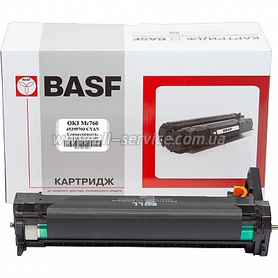 - BASF OKI MC760/ 770/ 780  45395703 Cyan (BASF-DR-780DC)