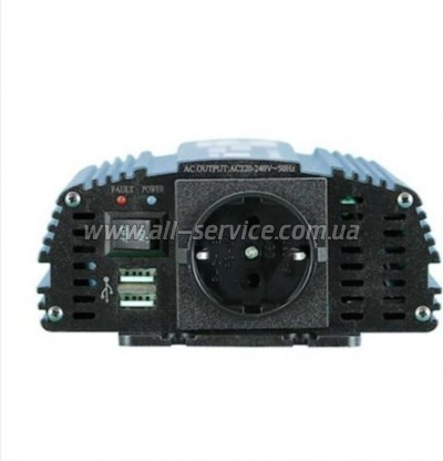   12V/220V MS-300 300W, approximate sinusoid, USB, Shuko Tommatech (29690)