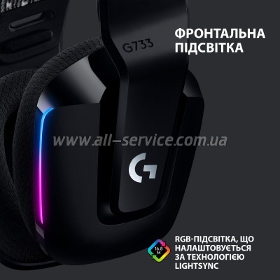 �������� Logitech G733 Lightspeed Black (981-000864)
