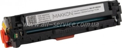 �������� Makkon HP CLJ CP1215/ CP1515/ CM1312 ������ CB540A Black (MN-HP-SB540A)
