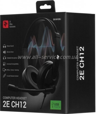  2E CH12 On-Ear USB (2E-CH12SU)