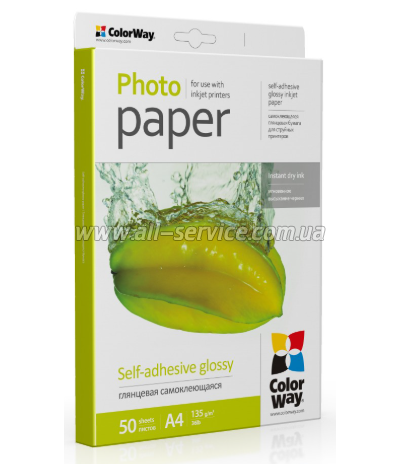  ColorWay SuperGlossy 135/ A4 50. (PGS1358050A4)
