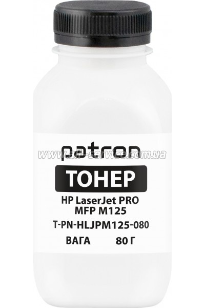 ����� Patron HP LaserJet Pro MFP M125 ����� 80� Black (PN-HLJPM125-080)