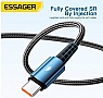 ���� ������ USB 2.0 AM to USB-C 2.0m 120W black Essager (EXC120-CGA01-P)