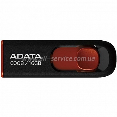 ADATA 16GB C008 White USB 2.0 (AC008-16G-RWE)