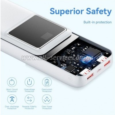 ������� ������������� VENTION 20000mAh 22.5W White (FHLW0)