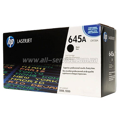 Картридж HP CLJ 5500 black (C9730A)