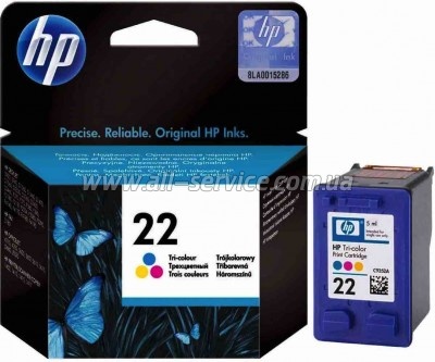  HP 22 DJ3920/ 3940/ PSC1410 color (C9352AE)