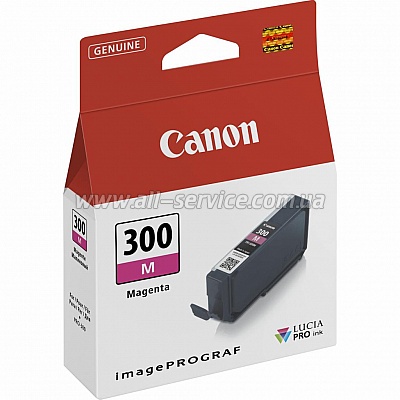  Canon PFI-300 Red (4199C001)