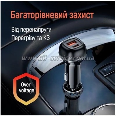 �������� ������� ColorWay USB-C PD 65W + USB (CW-CHA068PD-BK)