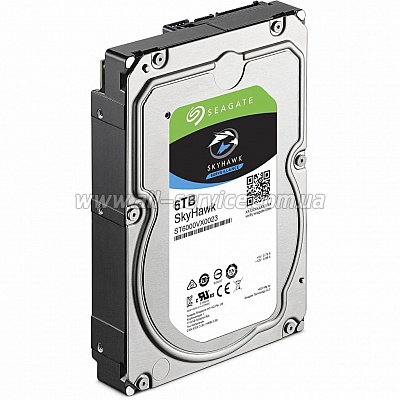  Seagate SkyHawk HDD 6TB 5400rpm 256MB 3.5 SATAIII (ST6000VX001)