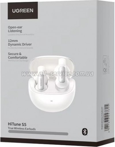 �������� Ugreen HiTune S5 Open Wearable White (45761)