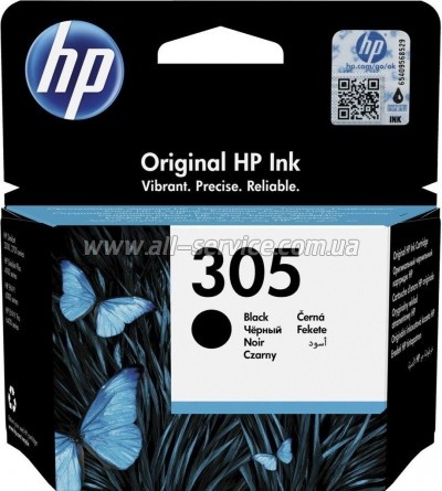  HP 305 DJ 2320/ 2710/ 2720/ 4120 black (3YM61AE)