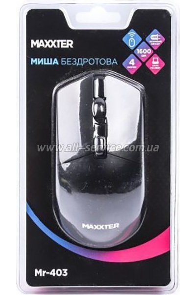  Maxxter Mr-403 Wireless Black (Mr-403)