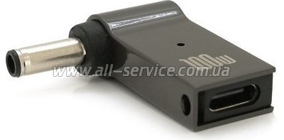 ������� USB-C F to DC 4.5x3.0mm M 100W for Dell Voltronic (ADLTC4.5*3.0)