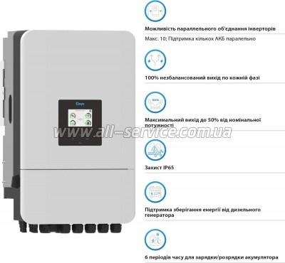 ��������� �������� Deye SUN-15K-SG05LP3-EU-SM2 15��� (SUN-15K-SG05LP3-EU-SM2)
