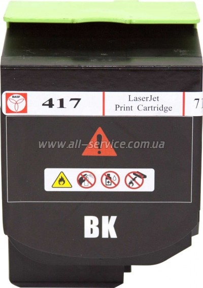 �������� BASF Lexmark CS417dn ������ 71B0H10 Black (BASF-KT-71B0H10)