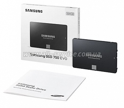 SSD  2.5" Samsung 750 EVO 250GB SATA (MZ-750250BW)