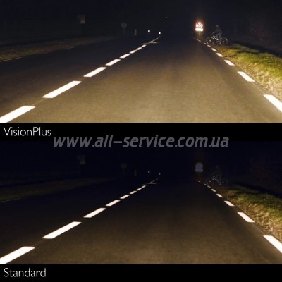  Philips H4 VisionPlus, 2 (12342VPS2)